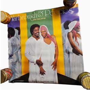 Yarbrough & Peoples The Two Of Us 24x24 Promo Poster Vintage 1980s Store Display